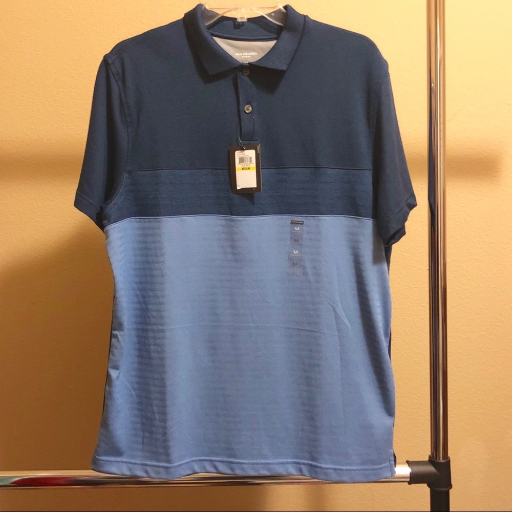 ❤️SOLD❤️Mens Van Heusen Flex Stretch Polo Shirt